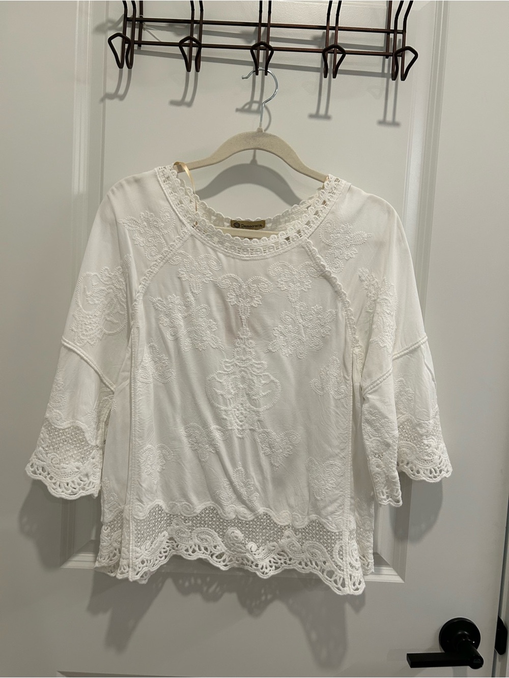 Democracy White Blouse